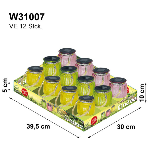 Garten Living Dekoratives Solar-Leuchten-Set | Wayfair.de